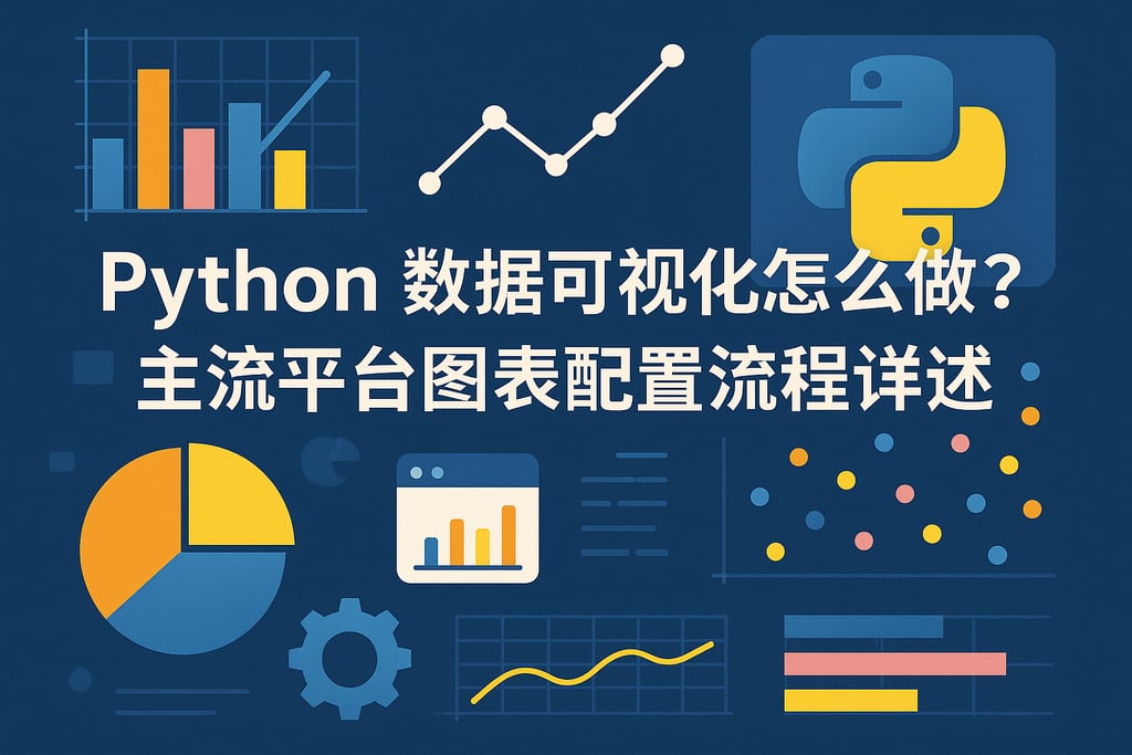 Python数据可视化怎么做？主流平台图表配置流程详述