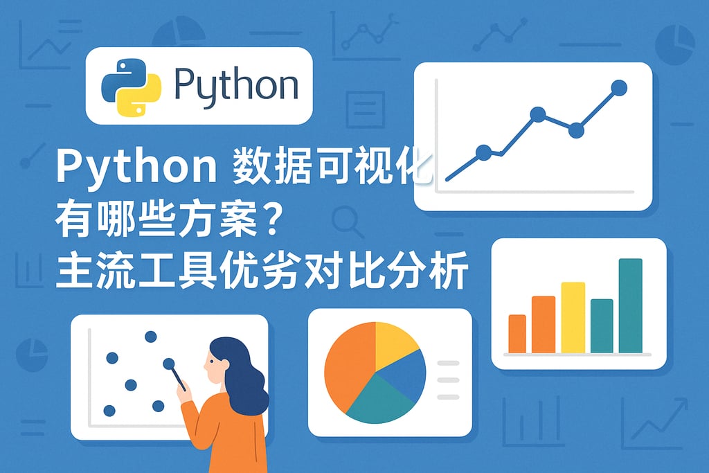 Python数据可视化有哪些方案？主流工具优劣对比分析