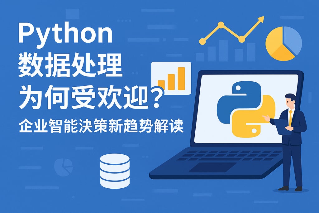Python数据处理为何受欢迎？企业智能决策新趋势解读
