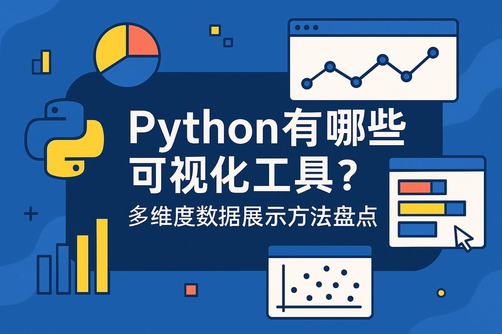 Python有哪些可视化工具？多维度数据展示方法盘点