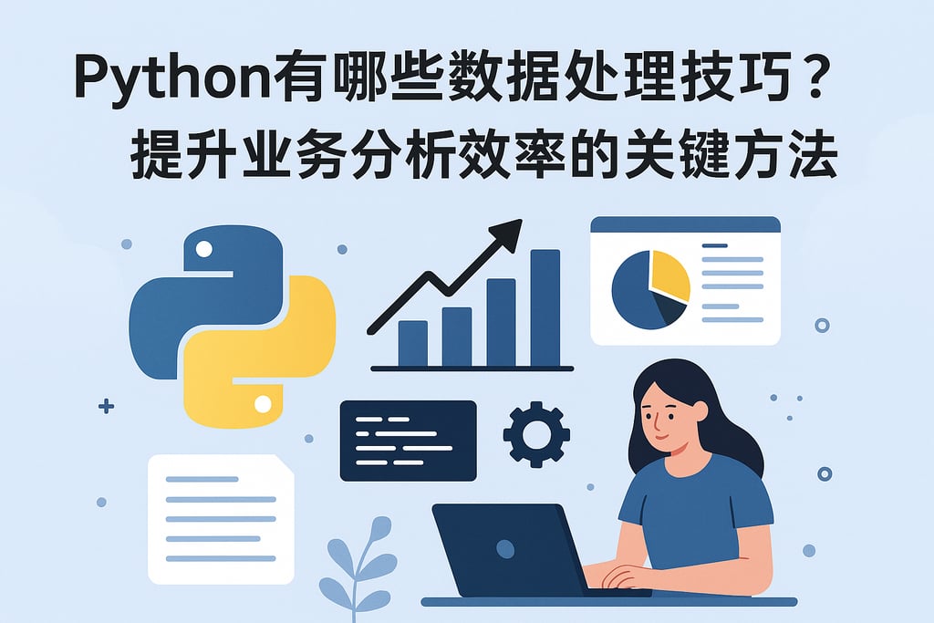 Python有哪些数据处理技巧？提升业务分析效率的关键方法