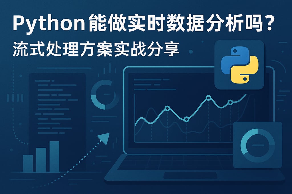Python能做实时数据分析吗？流式处理方案实战分享