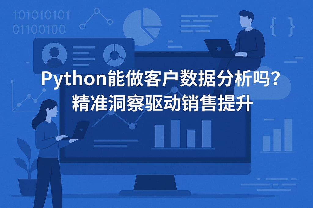 Python能做客户数据分析吗？精准洞察驱动销售提升