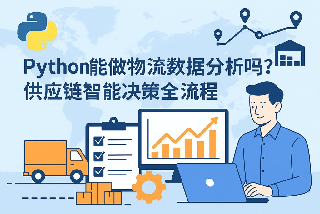 Python能做物流数据分析吗？供应链智能决策全流程