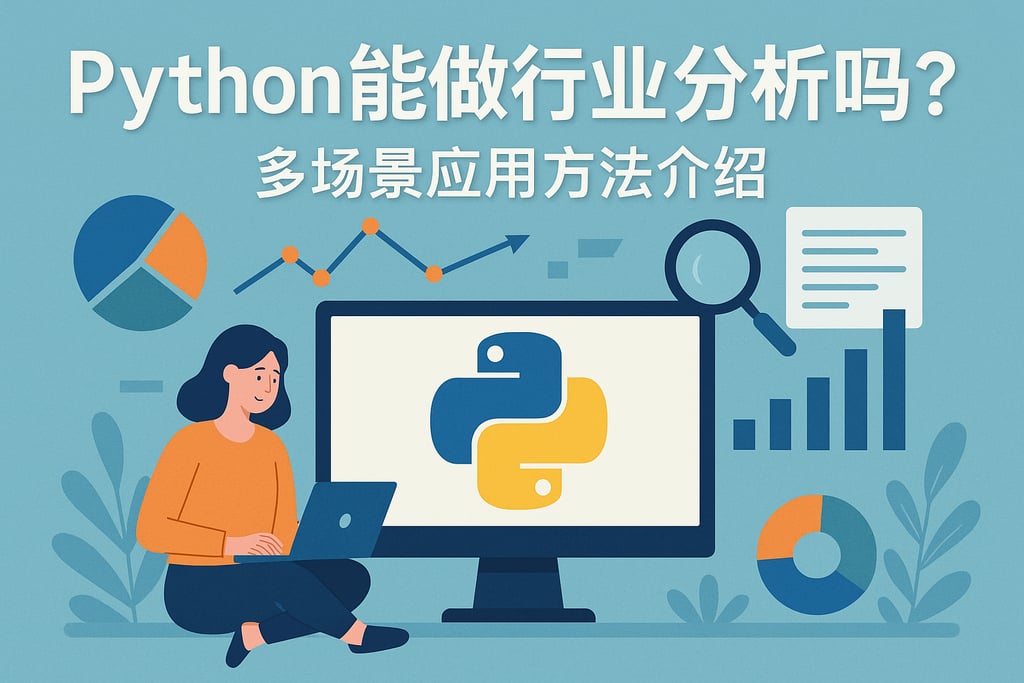 Python能做行业分析吗？多场景应用方法介绍
