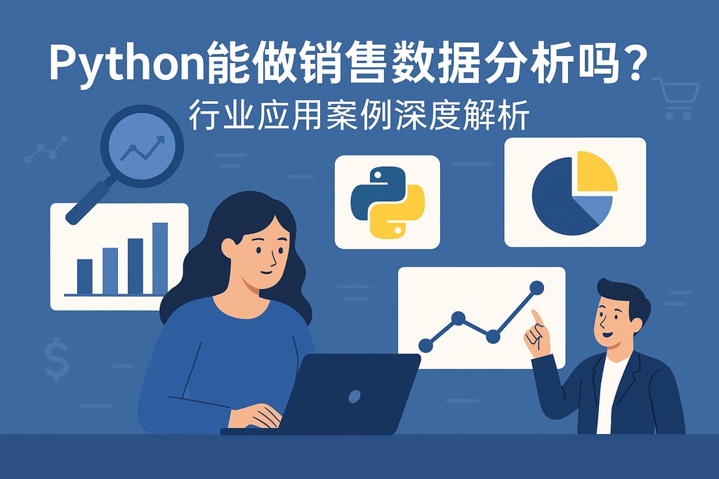 Python能做销售数据分析吗？行业应用案例深度解析