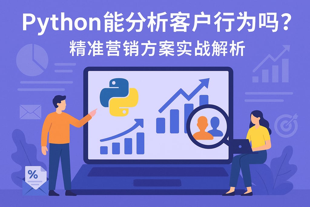 Python能分析客户行为吗？精准营销方案实战解析