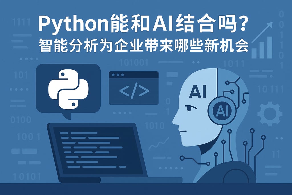 Python能和AI结合吗？智能分析为企业带来哪些新机会