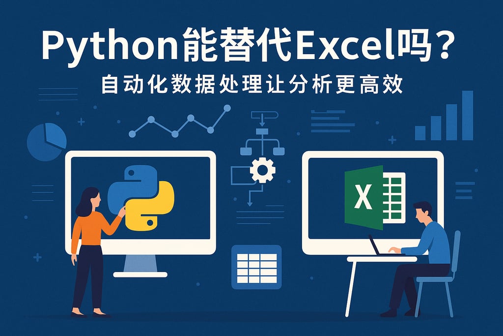 Python能替代Excel吗？自动化数据处理让分析更高效