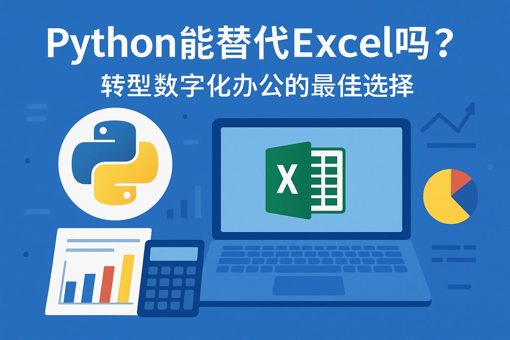 Python能替代Excel吗？转型数字化办公的最佳选择