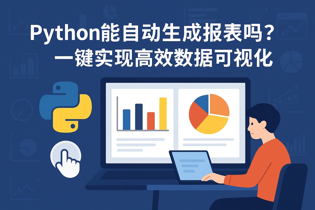 Python能自动生成报表吗？一键实现高效数据可视化