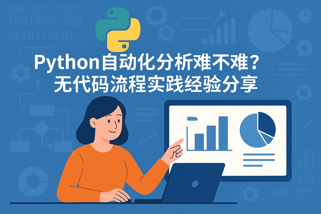 Python自动化分析难不难？无代码流程实践经验分享