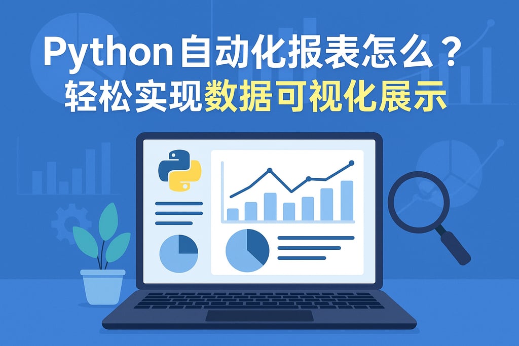 Python自动化报表怎么做？轻松实现数据可视化展示