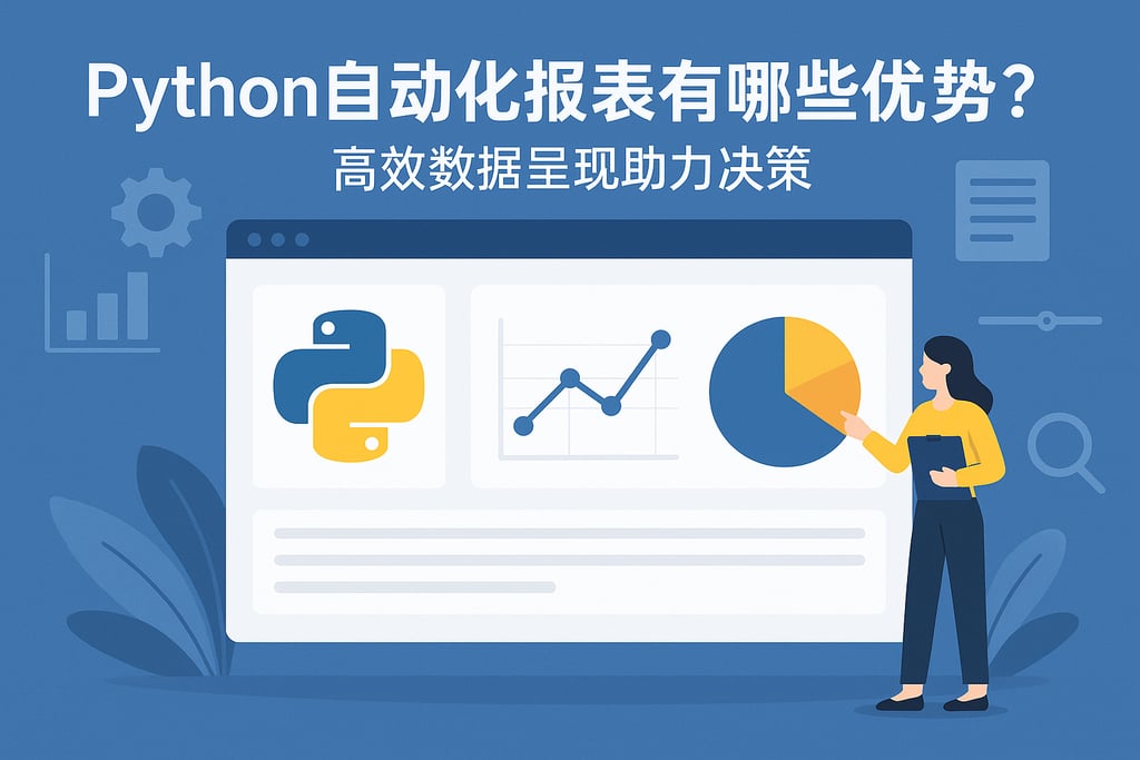 Python自动化报表有哪些优势？高效数据呈现助力决策