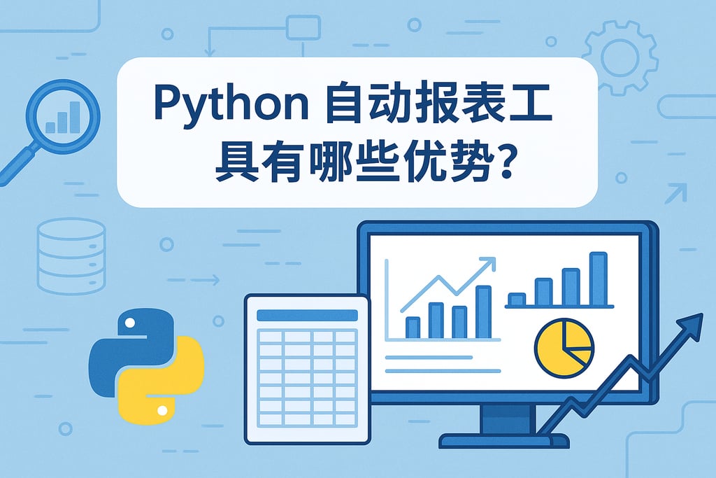 Python自动报表工具有哪些优势？简化复杂数据流程