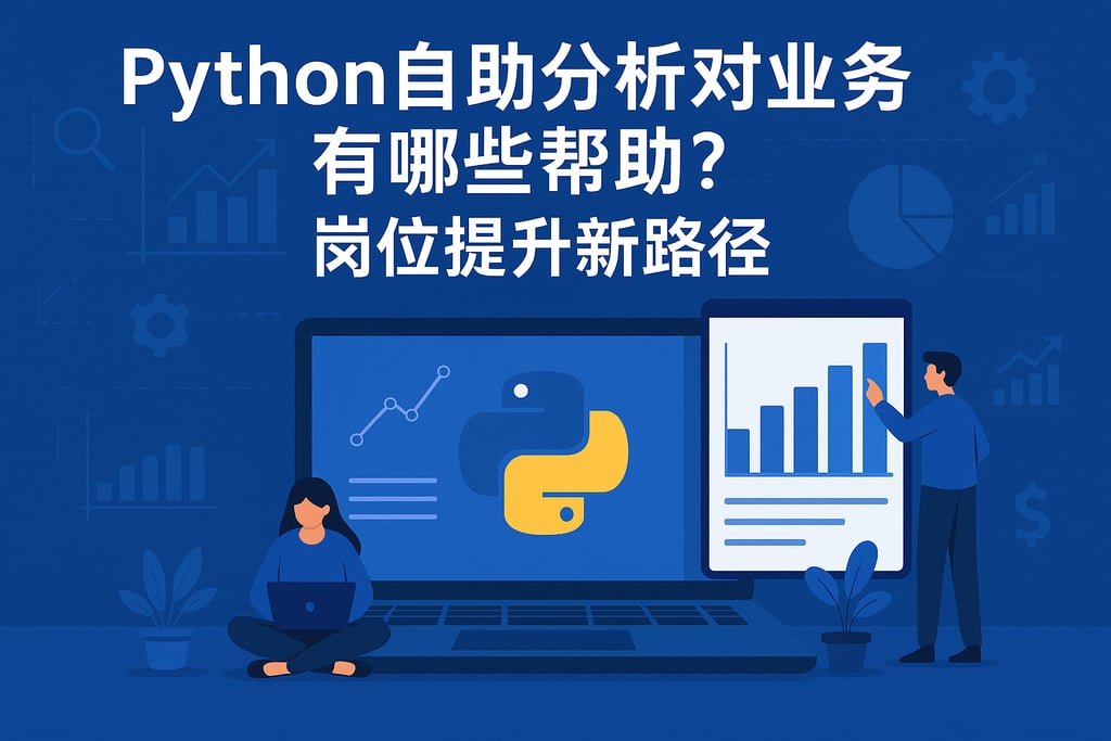 Python自助分析对业务有哪些帮助？岗位提升新路径