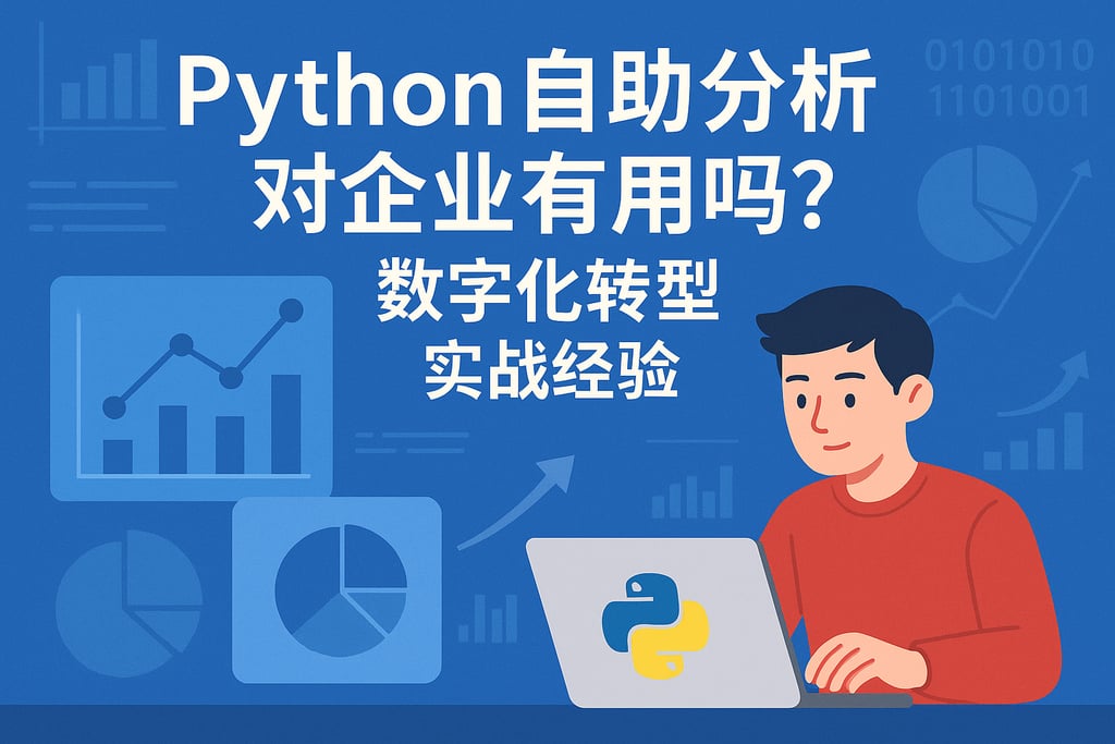 Python自助分析对企业有用吗？数字化转型实战经验
