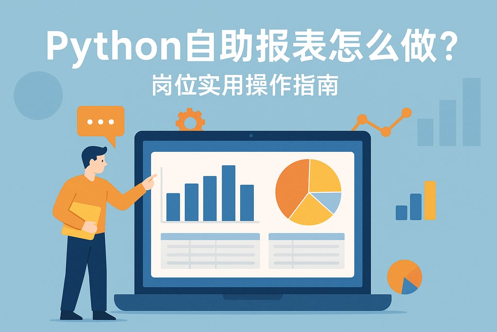 Python自助报表怎么做？岗位实用操作指南