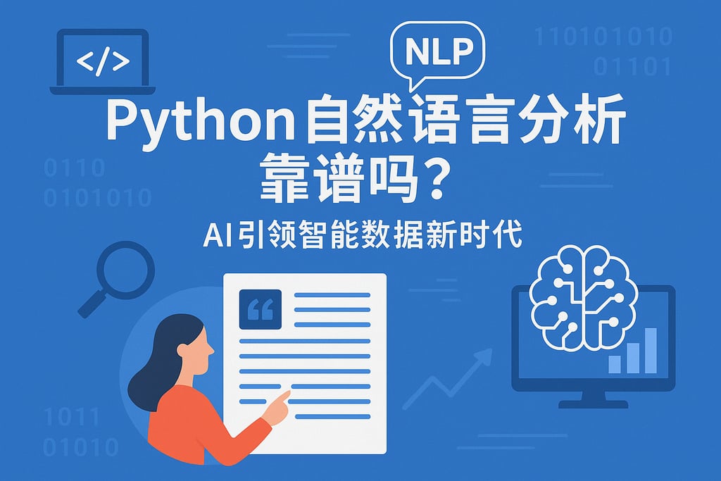 Python自然语言分析靠谱吗？AI引领智能数据新时代