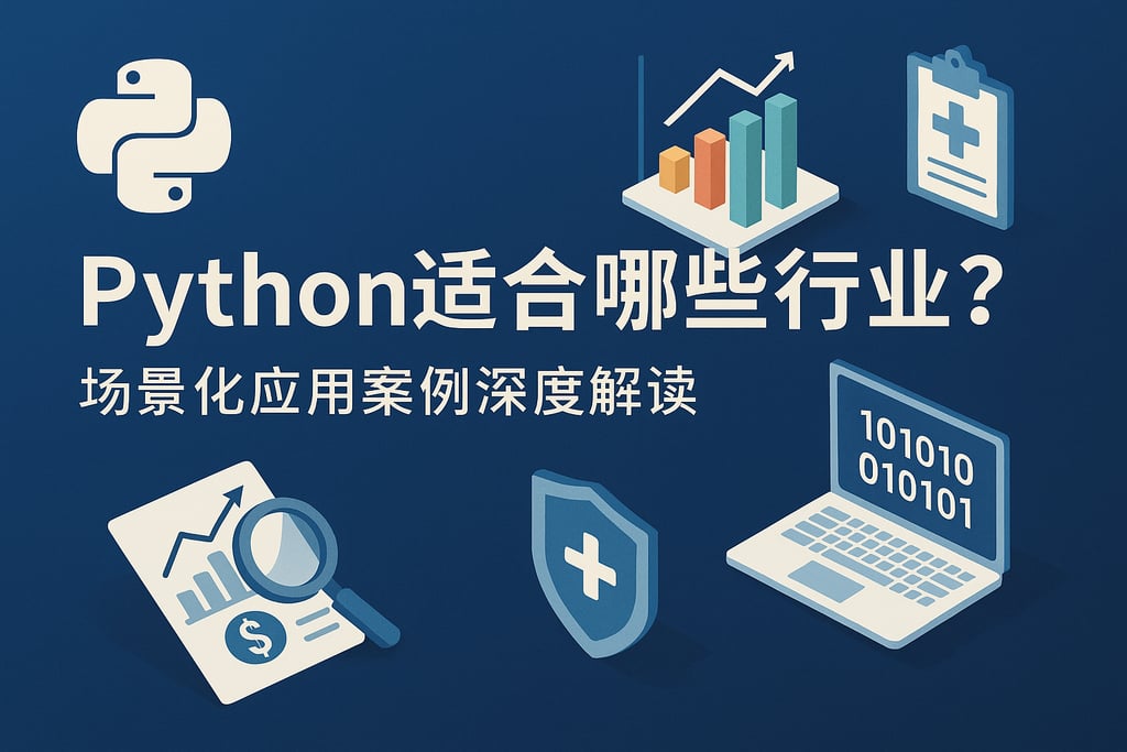 Python适合哪些行业分析？场景化应用案例深度解读