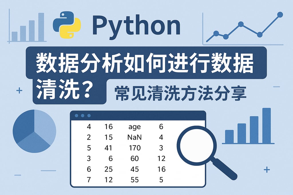 python数据分析如何进行数据清洗?常见清洗方法分享 - FineBI数据分析知识库