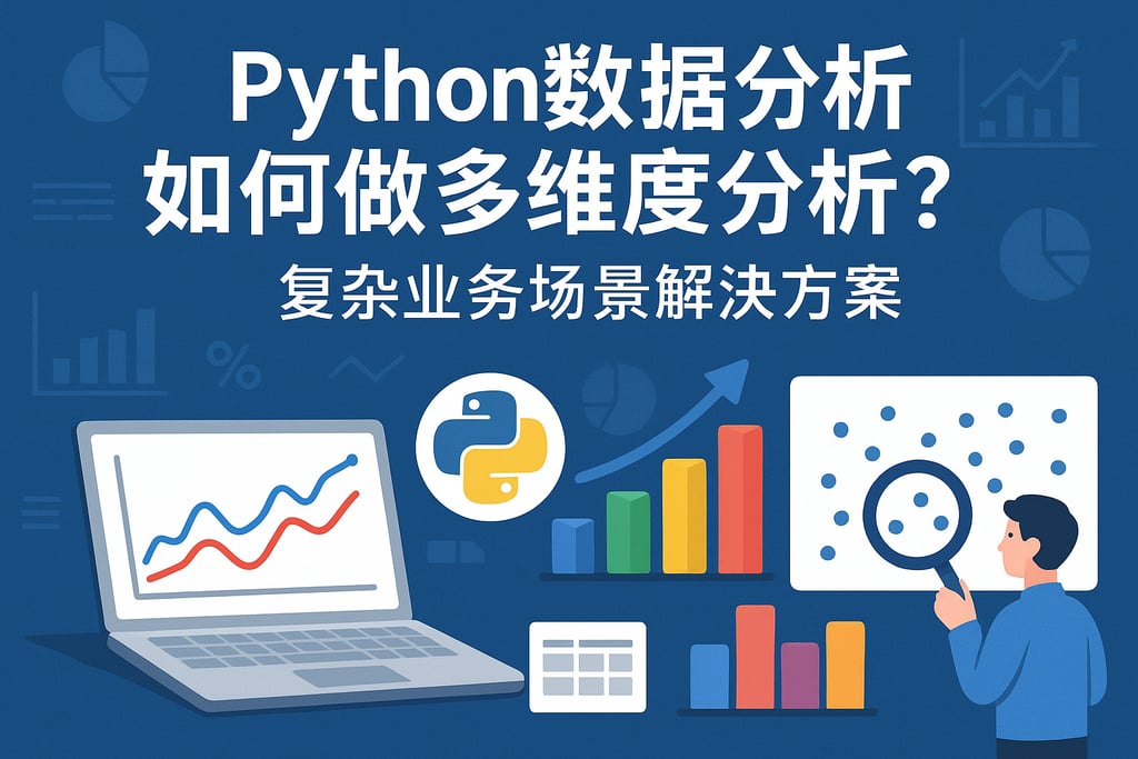 python数据分析如何做多维度分析？复杂业务场景解决方案