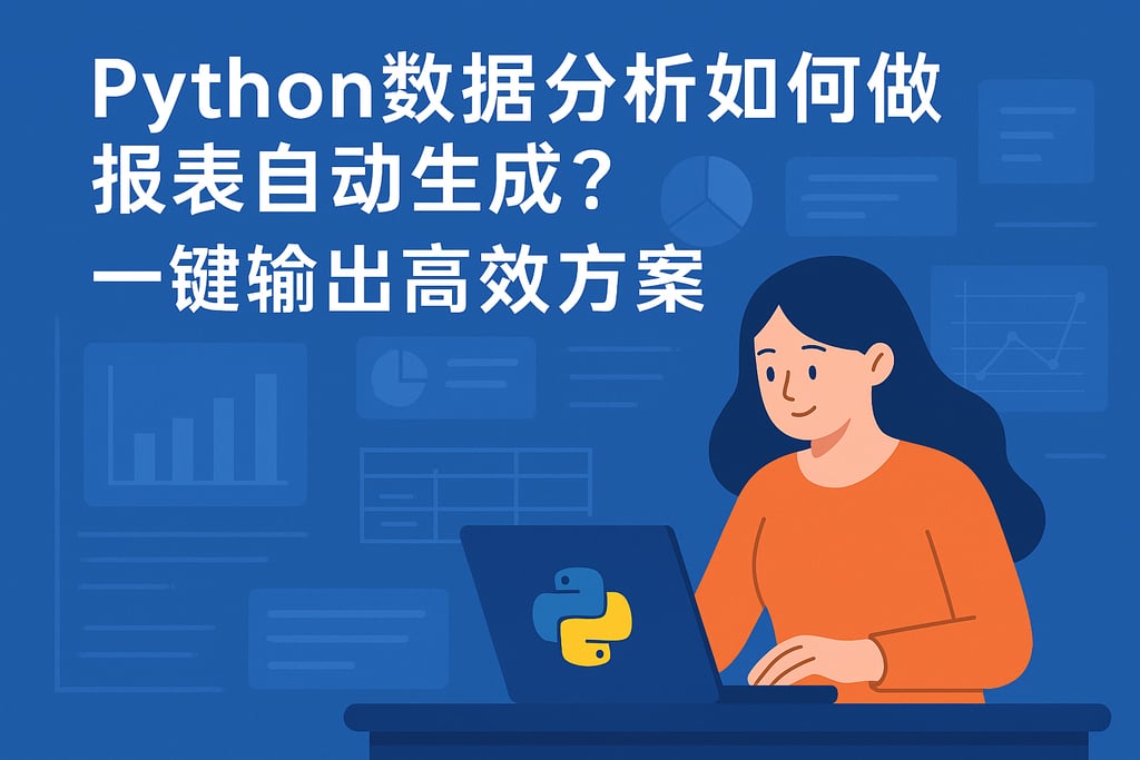 python数据分析如何做报表自动生成？一键输出高效方案