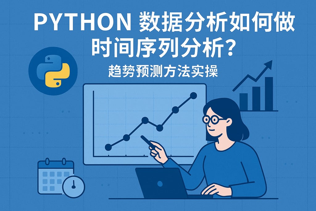 python数据分析如何做时间序列分析？趋势预测方法实操