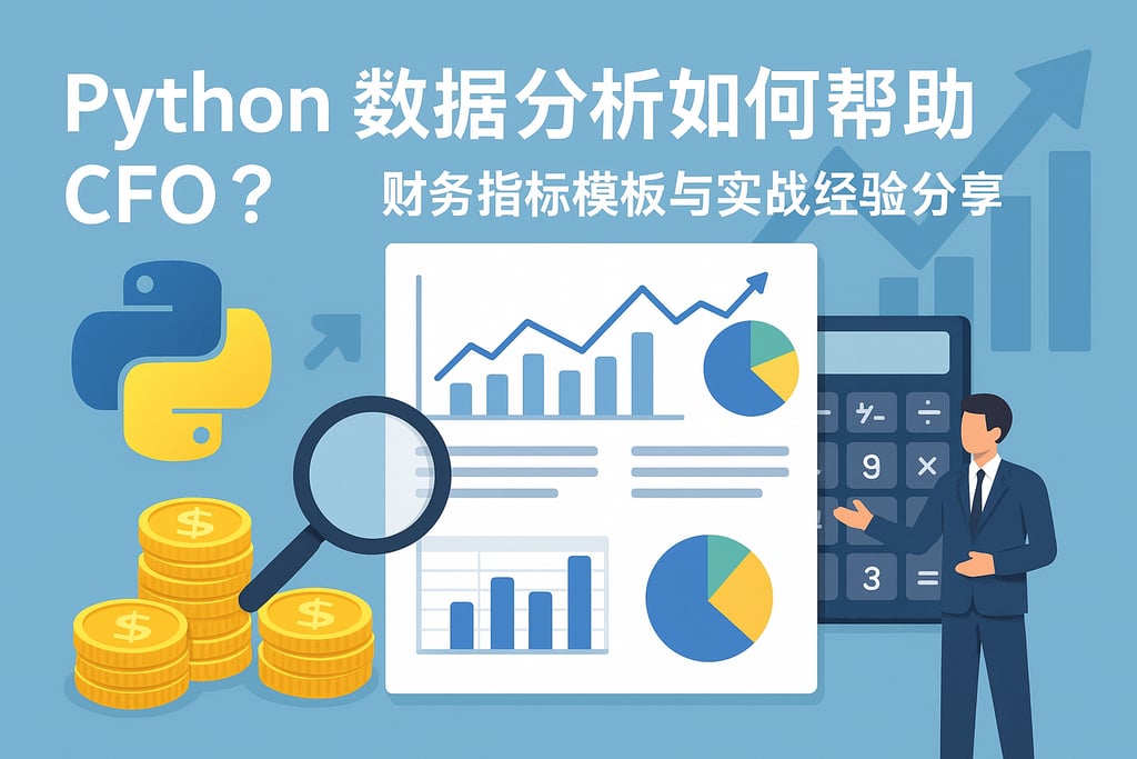 python数据分析如何帮助CFO？财务指标模板与实战经验分享