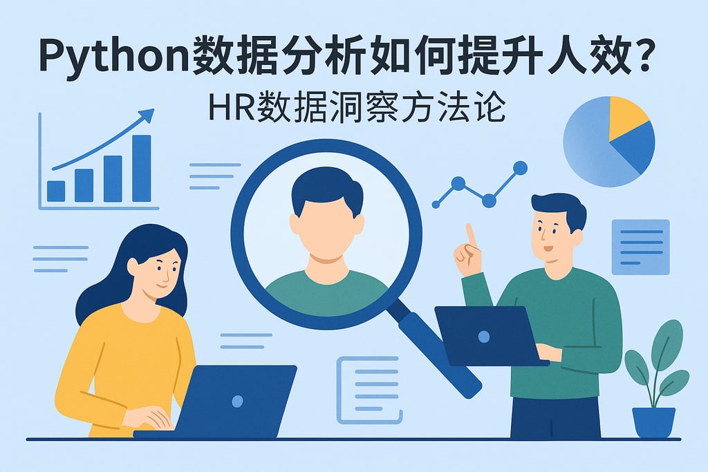 python数据分析如何提升人效？HR数据洞察方法论
