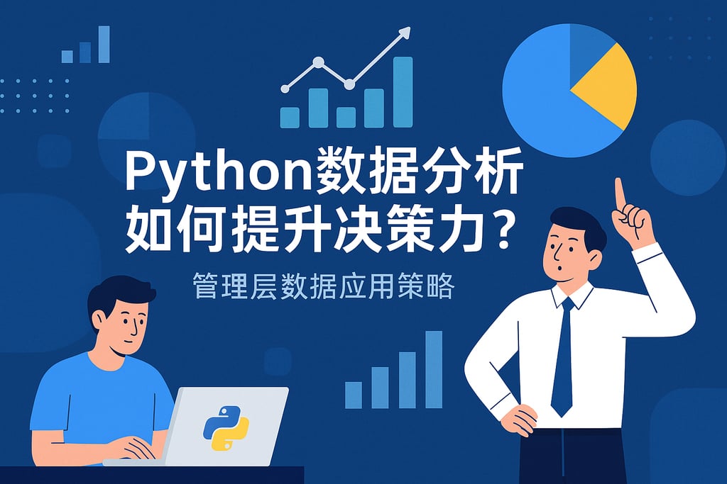 python数据分析如何提升决策力？管理层数据应用策略