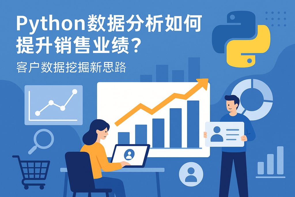 python数据分析如何提升销售业绩？客户数据挖掘新思路