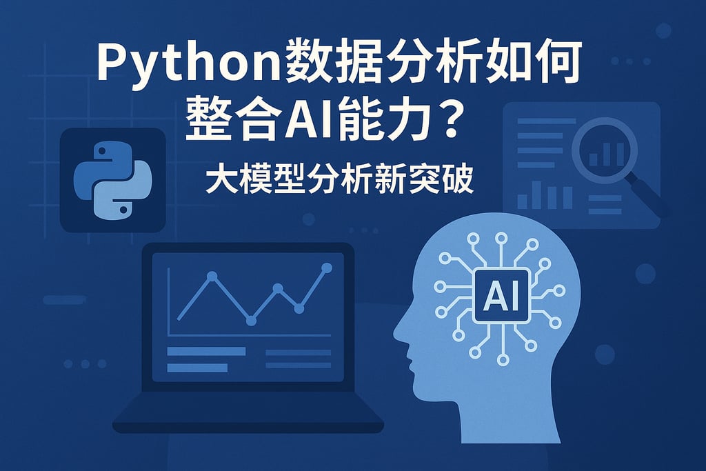 python数据分析如何整合AI能力？大模型分析新突破