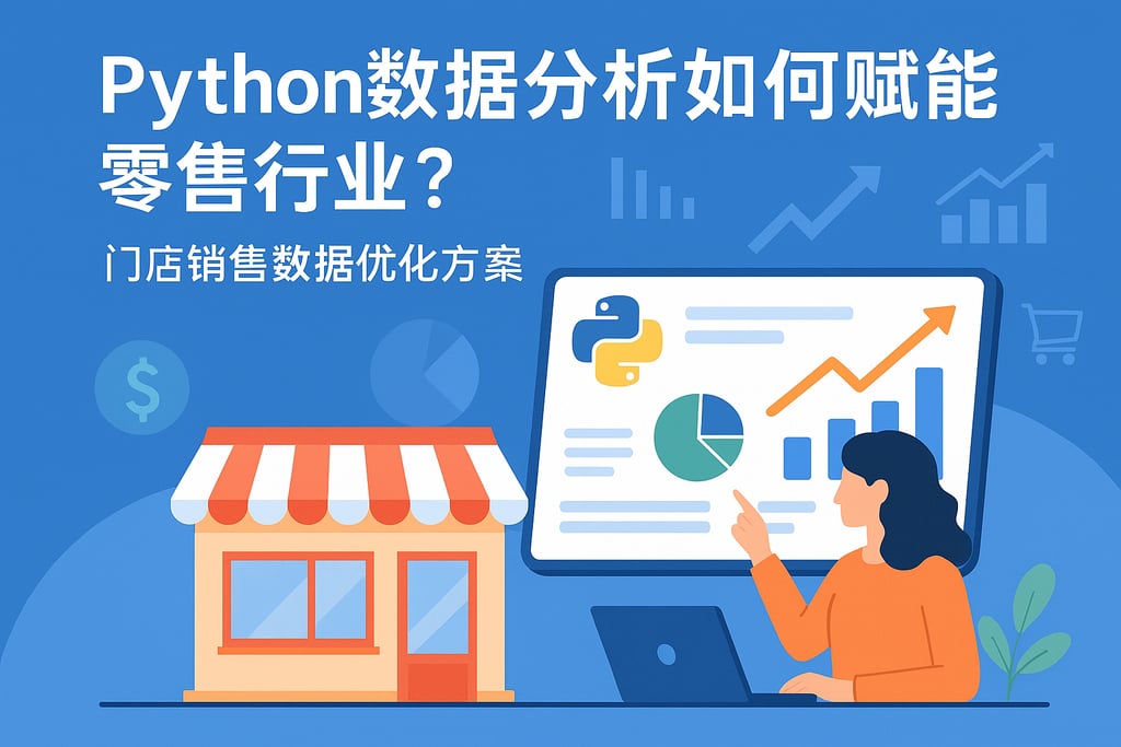 python数据分析如何赋能零售行业？门店销售数据优化方案