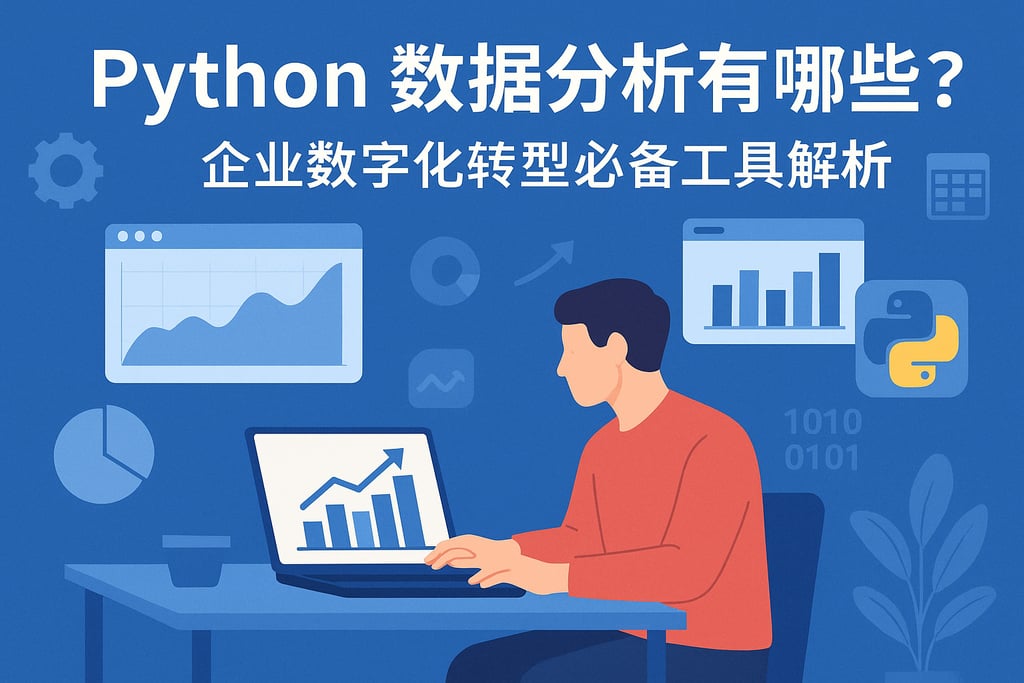 python数据分析有哪些优势？企业数字化转型必备工具解析