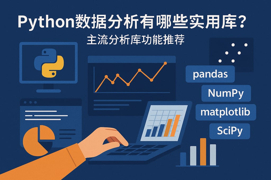 python数据分析有哪些实用库？主流分析库功能推荐