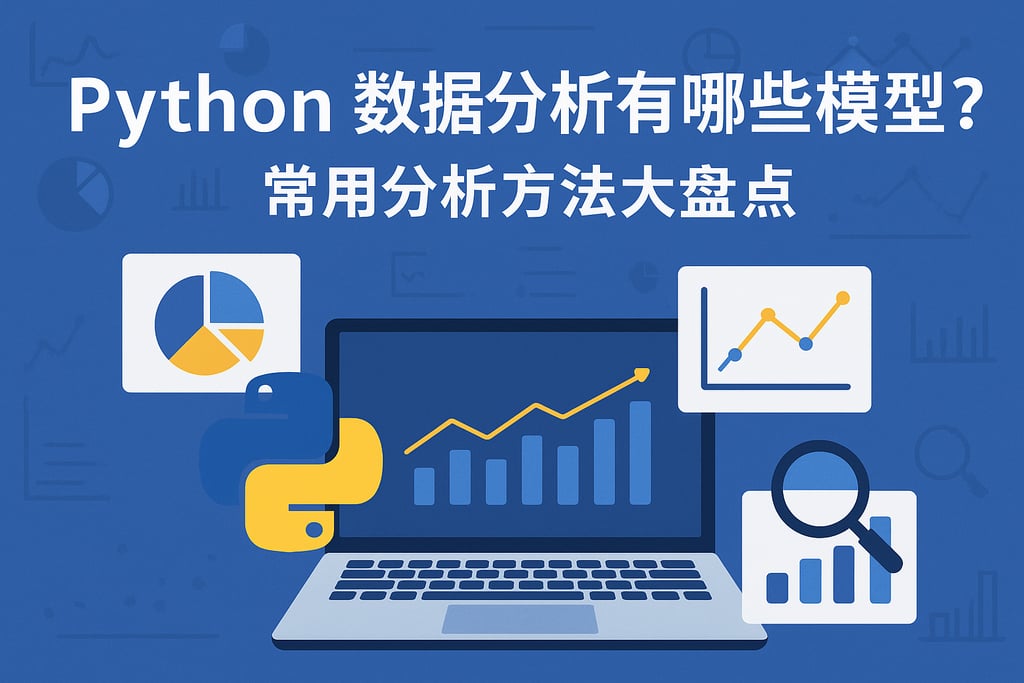 python数据分析有哪些模型？常用分析方法大盘点