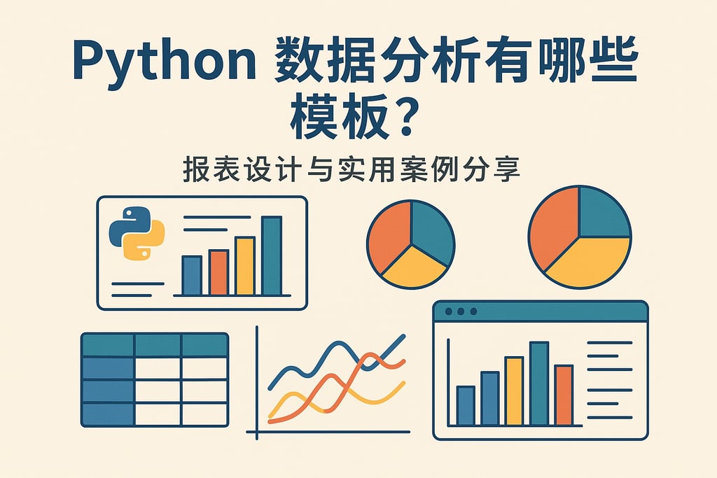 python数据分析有哪些模板？报表设计与实用案例分享