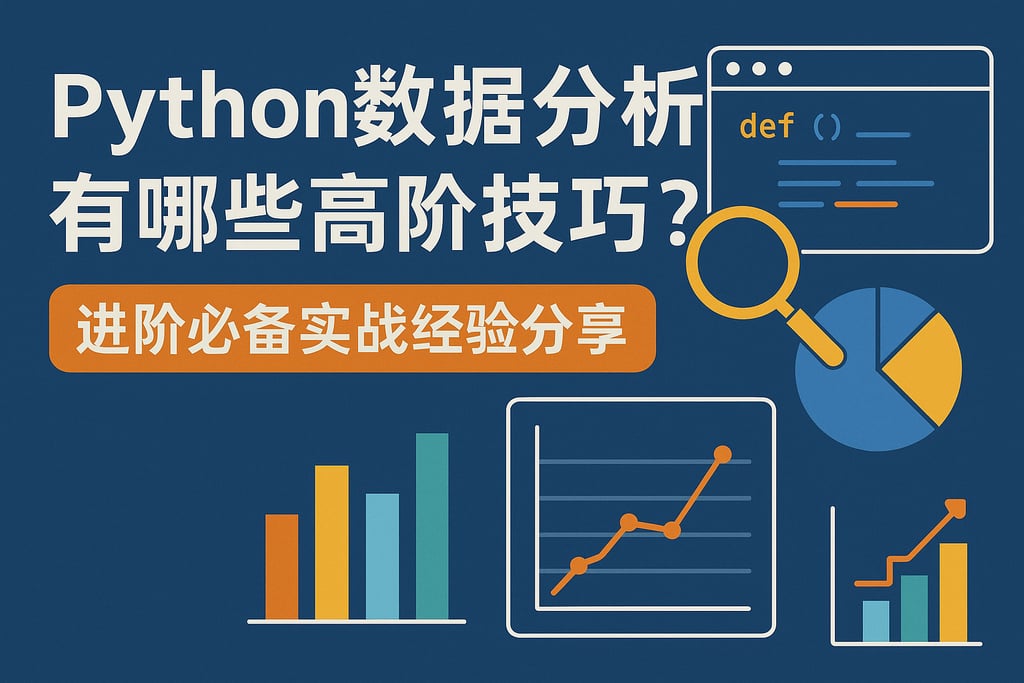 python数据分析有哪些高阶技巧？进阶必备实战经验分享