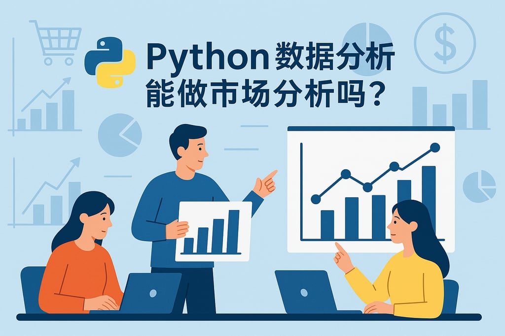 python数据分析能做市场分析吗？市场数据应用场景