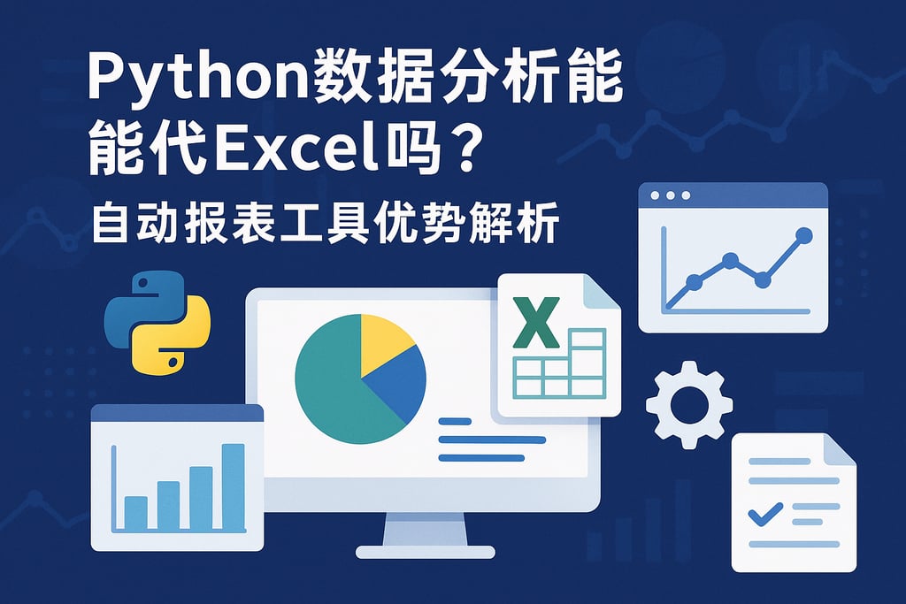 python数据分析能替代Excel吗？自动报表工具优势解析