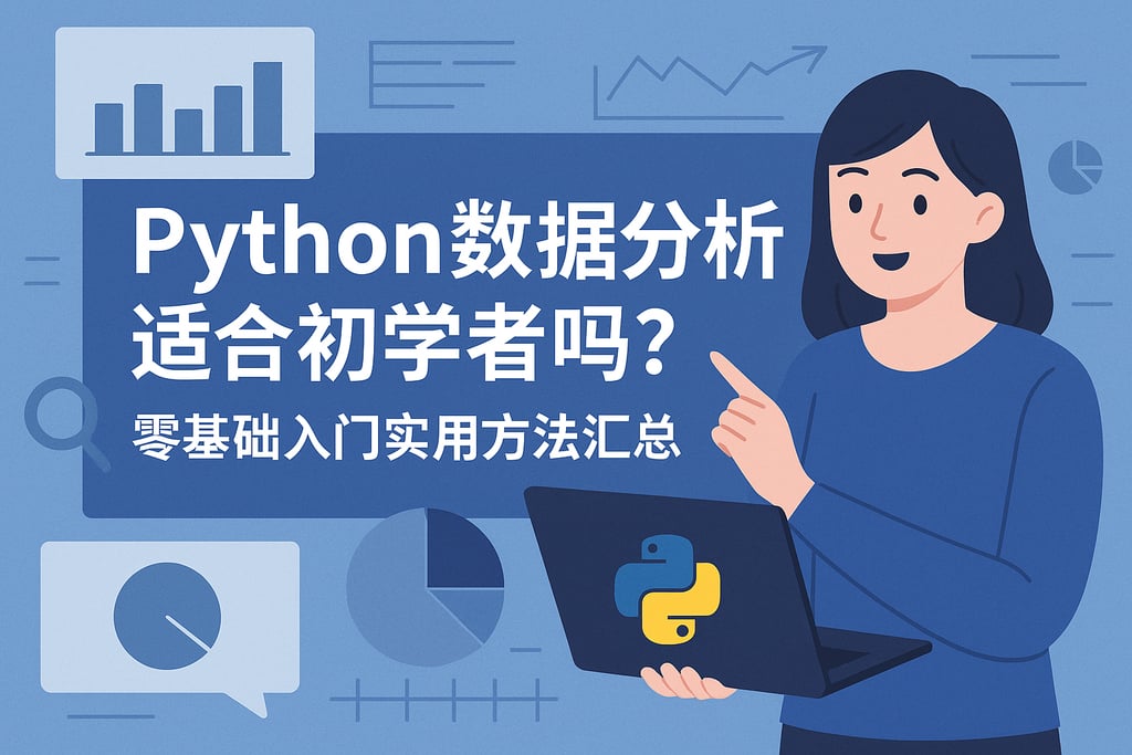 python数据分析适合初学者吗？零基础入门实用方法汇总