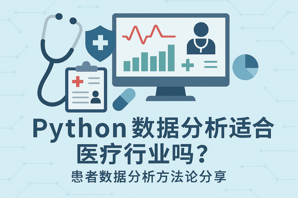 python数据分析适合医疗行业吗？患者数据分析方法论分享