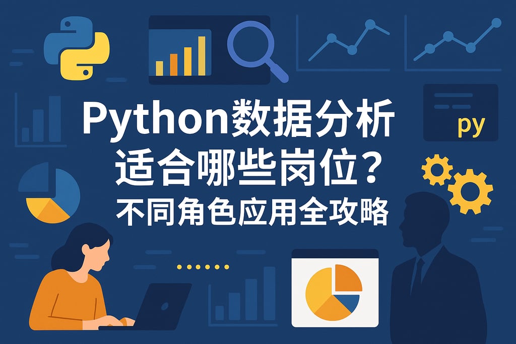 python数据分析适合哪些岗位？不同角色应用全攻略