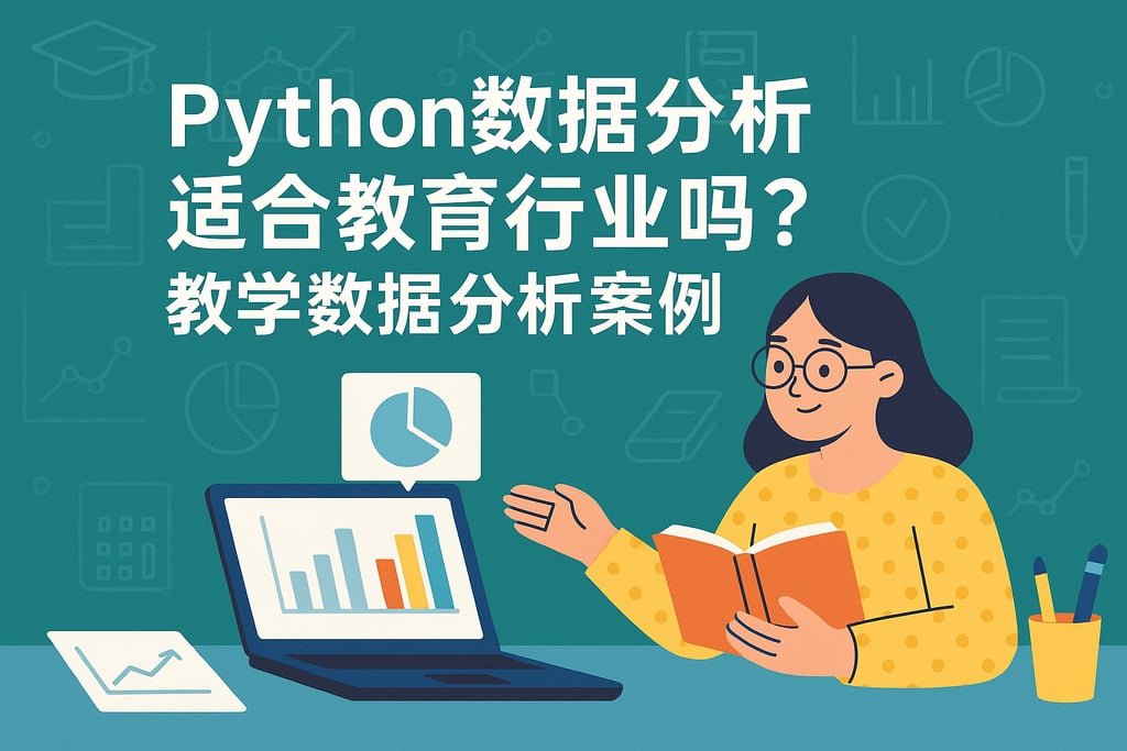 python数据分析适合教育行业吗？教学数据分析案例