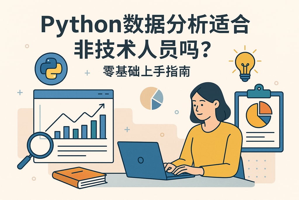 python数据分析适合非技术人员吗？零基础上手指南
