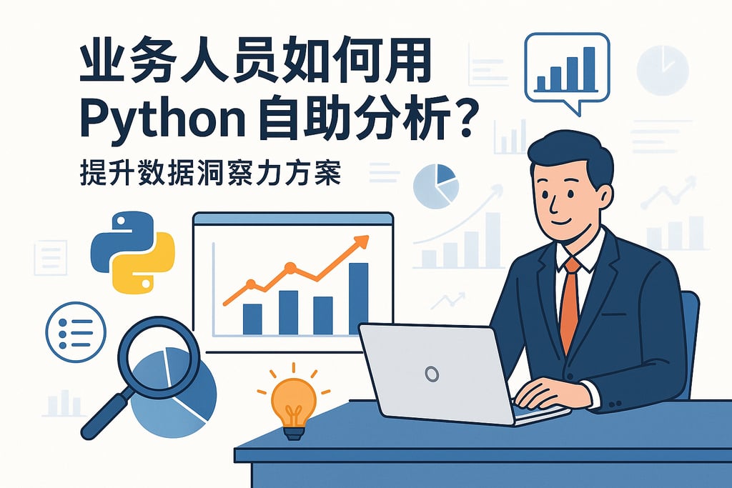 业务人员如何用Python自助分析？提升数据洞察力方案