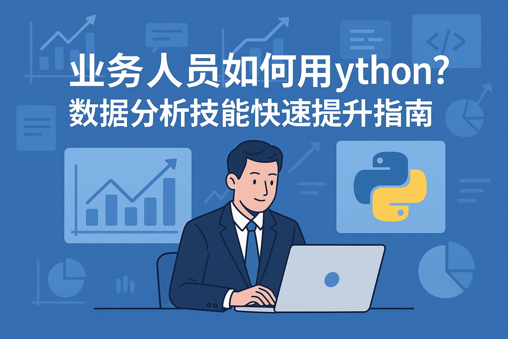 业务人员如何用Python？数据分析技能快速提升指南