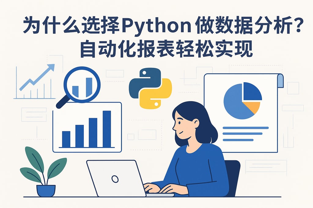 为什么选择Python做数据分析？自动化报表轻松实现
