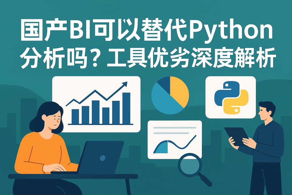 国产BI可以替代Python分析吗？工具优劣深度解析